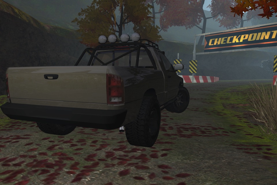 3D 4x4 Off-Road Truck Racing - Extreme Trials Driving Simulator FREE screenshot 2