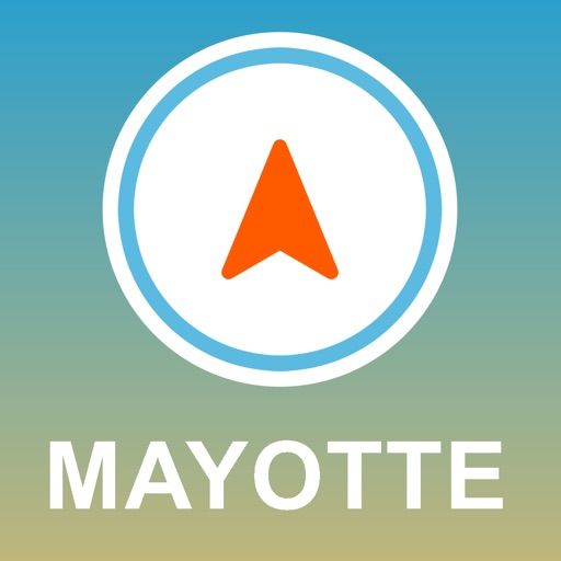 Mayotte, France GPS - Offline Car Navigation icon