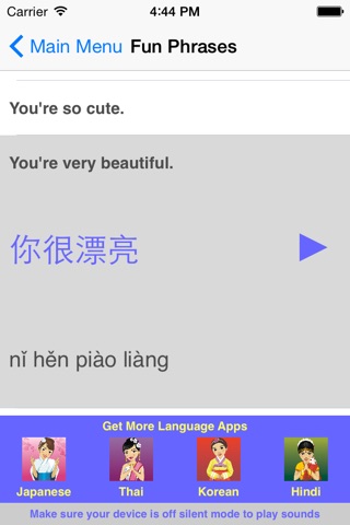 Speak Chinese Travel Phrases screenshot 3