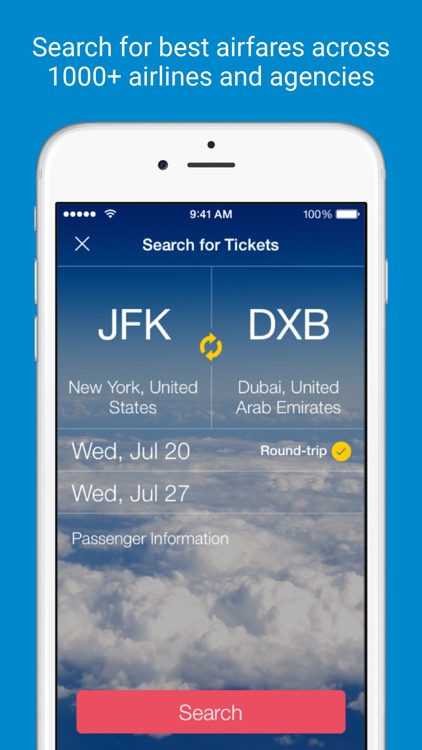 FlightApp - cheap fares and trip planning