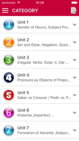Game screenshot Spanish Grammar - Basic and advanced lessons mod apk
