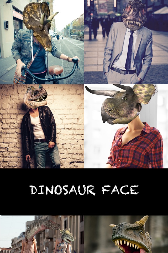 Dino Face Camera Free screenshot 4