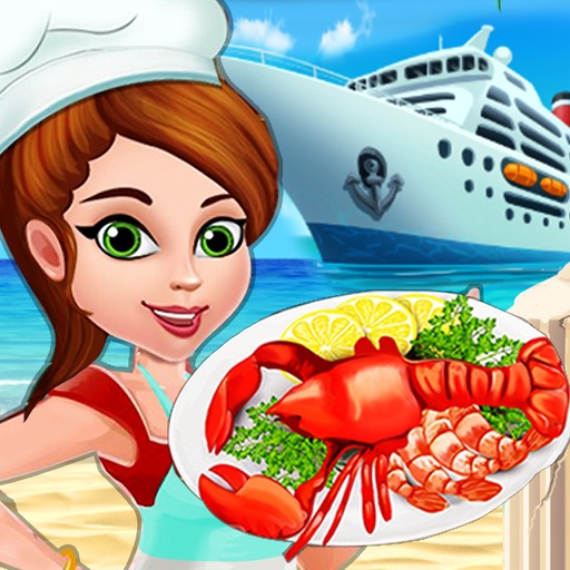 Cruise Ship Food Court 2 : Master-Chef Spicy Sea-food Restaurant n cafeteria Icon