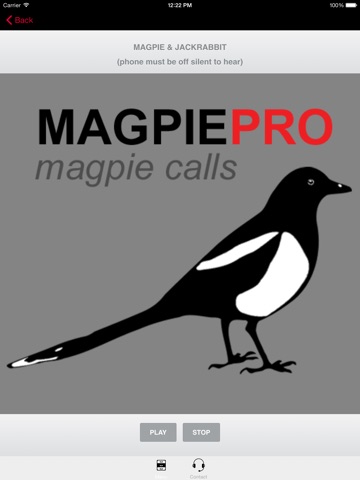 REAL Magpie Hunting Calls - REAL Magpie CALLS and Magpie Sounds! Ad Free - BLUETOOTH COMPATIBLE screenshot 3