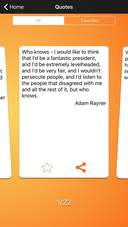 Daily Quotes - Adam Rayner Version