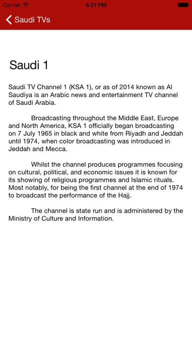 How to cancel & delete Saudi Arabia TVs from iphone & ipad 2