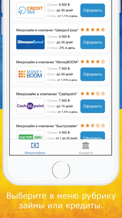 Займы Украины screenshot-3