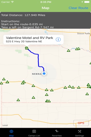 Nebraska – Camping & RV spots screenshot 2