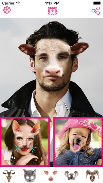 Animal Face Photo Sticker Booth - Morph and Change your image with Animals Head Emoji