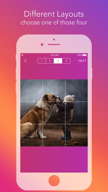 Griddy Pro - Split Pic in Grids For Instagram Post