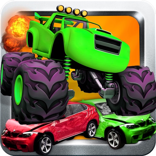 4x4 Monster Truck Jam 2016 - Tractor Destruction in Uphill Rocky Mountains iOS App