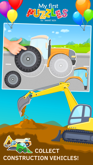 Tractor Jigsaw Puzzles Games free for Toddlers(圖1)-速報App