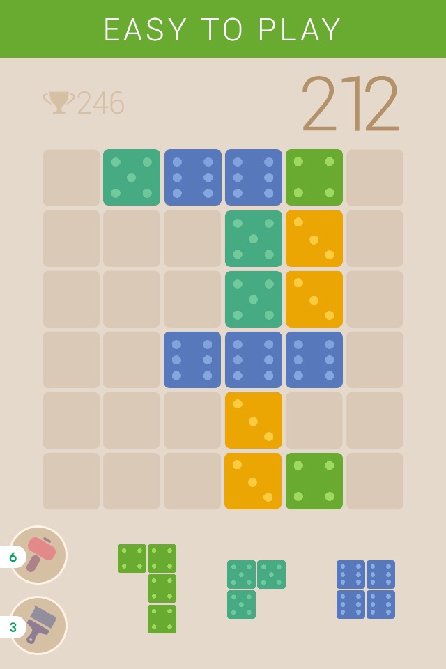 Blocky 6 - Endless Tile-Matching Puzzle screenshot 2
