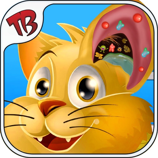 Cat Ear Surgery Simulator - My Little Kitty  Virtual Animal  Ear Surgery For Kids & Girls Icon