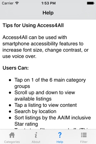 Access4All screenshot 3