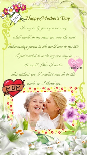 Mother's Day Photo Frame.s, Sticker.s & Greeting Card.s Make(圖2)-速報App