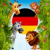 Kind lernen zu Tiernamen und Ton in Deutschland buchstabieren
