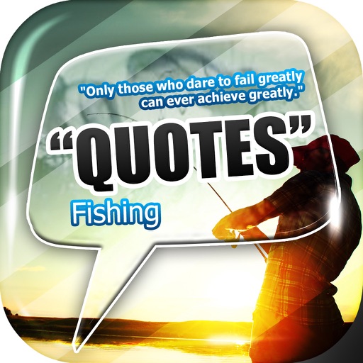 Daily Quotes Inspirational Maker “ Fishing Times ” Fashion Wallpaper Themes Pro icon