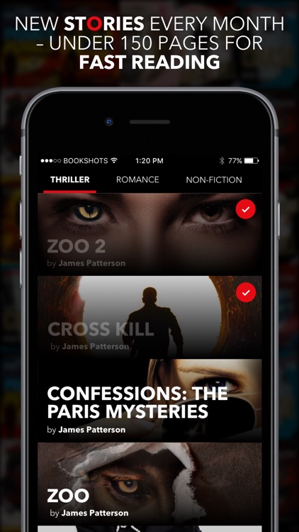BookShots by James Patterson screenshot-0