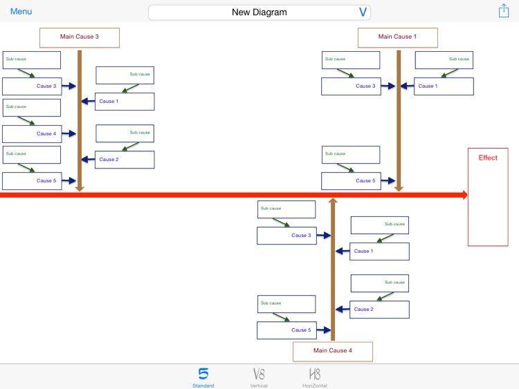 Ishikawa Diagram screenshot-3