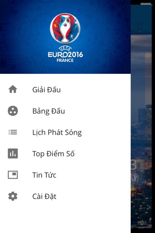Lịch Bóng Đá Euro 2016 screenshot 2