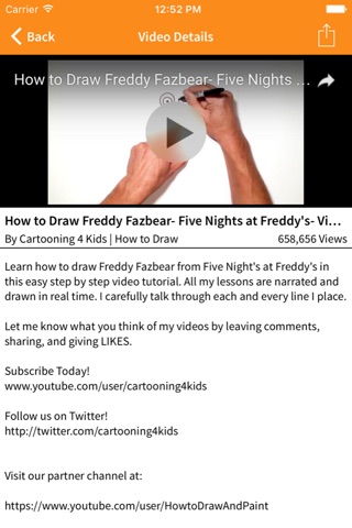 How To Draw - Learn to draw FNAF Characters and practice drawing in app screenshot 3