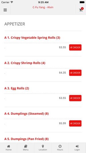 C-Fu Yang - Alvin Online Ordering(圖2)-速報App