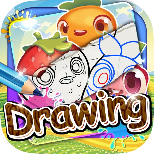 Drawing Desk The Farm Heroes Saga : Draw and Paint  Coloring Books Edition Free icon