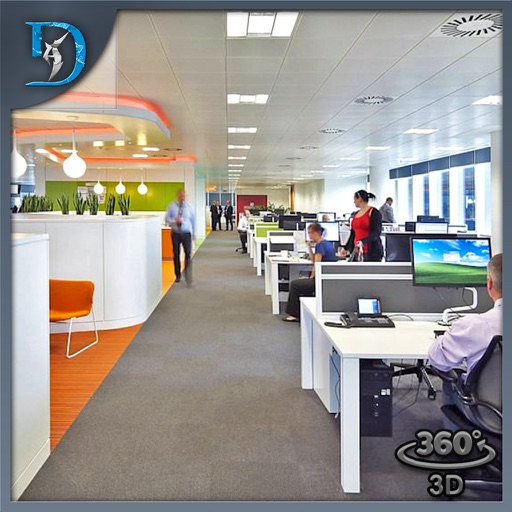 VR - 3D Office Interior View