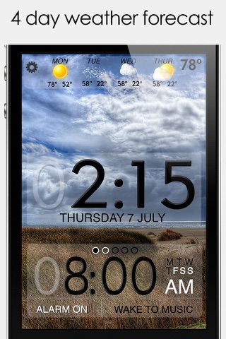 Beautiful Clock Radio f screenshot 2