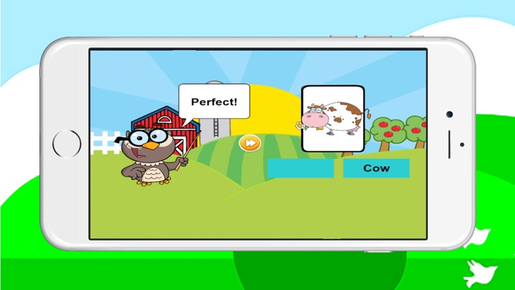 Baby animals first words fun learning education game