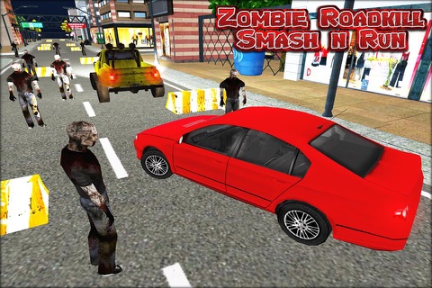 Zombie Roadkill Smash n Run 3D: Race & Kill - Crazy Zombies Car War Apocalypse screenshot 4