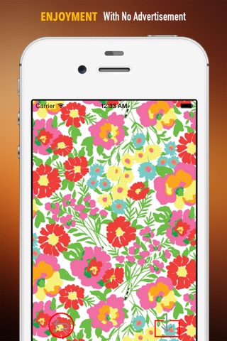 Floral Print Wallpapers HD: Personalise Quotes Backgrounds with Beautiful Patterns screenshot 2
