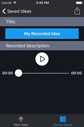 Edison Hypnagogia Idea App screenshot 3