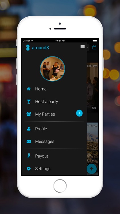around8 - hosted parties & events screenshot-4