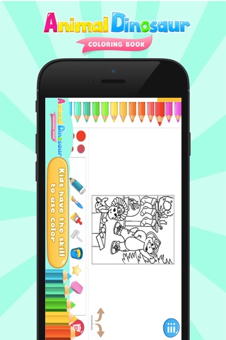 Coloring Book Animals Dinosaur screenshot 2