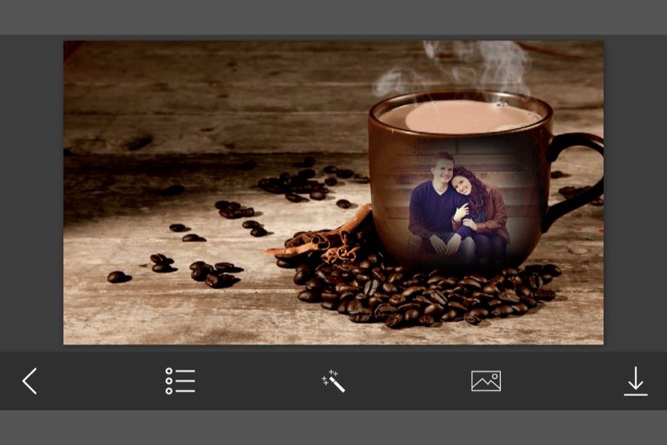 Coffee Mug Photo Frame - Amazing Picture Frames & Photo Editor screenshot 2