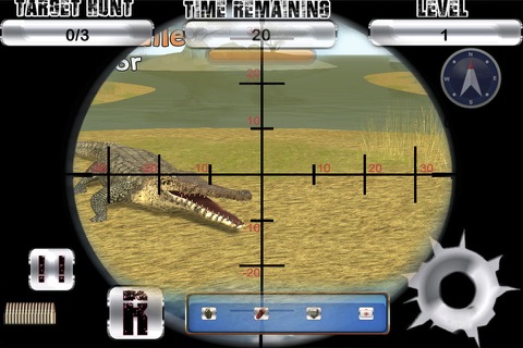 Alligator Attack - Swap Hunting 3d Safari Shooting screenshot 3