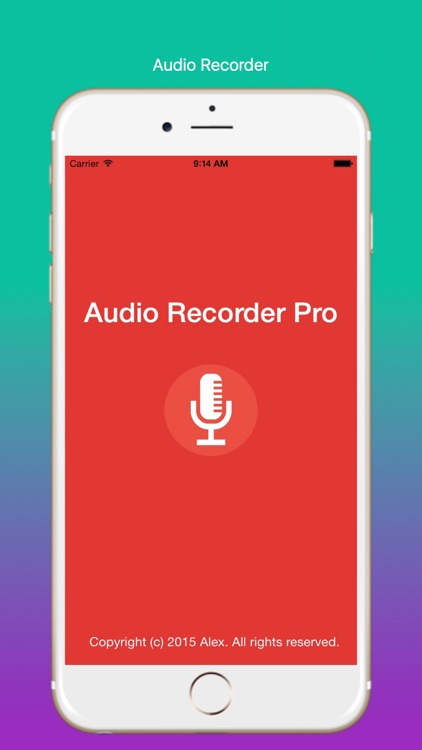 Voice Recorder and Cutter Pro screenshot-3
