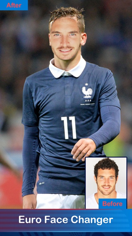 Face Change.r for Euro Cup 2016 - Cut & Swap Faces in Football Picture Hole to Support National Team screenshot-4