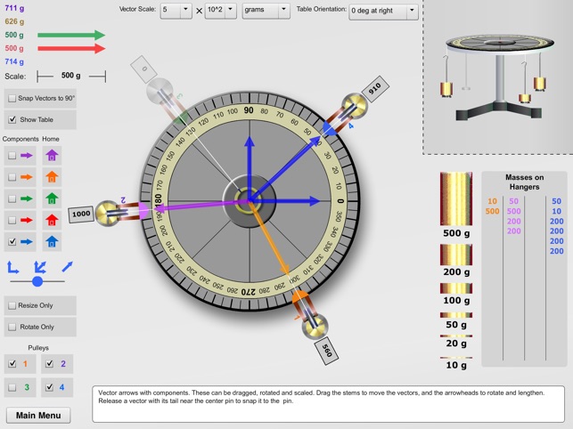 KET Virtual Physics Labs - Force Table(圖2)-速報App