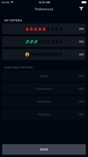 Moodie - Pick Criteria & Amounts, Get Mo