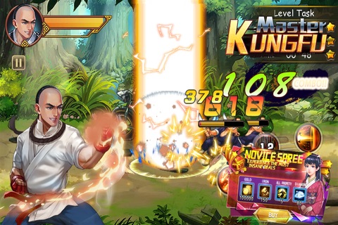 King of Kungfu Master - Free cross-action game screenshot 3