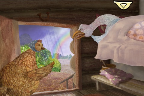 鵞鳥や鶏の話 - 子供や幼児のためのインタラクティブ就寝時の話。著者 Mikhail Bulatov screenshot 4