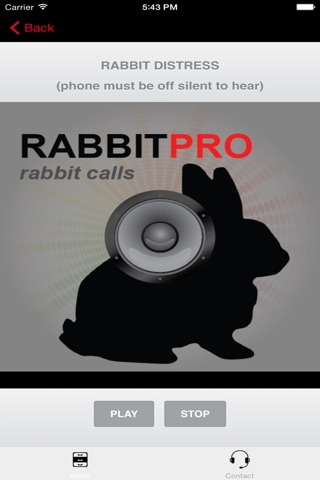 REAL Rabbit Calls & Rabbit Sounds for Hunting Calls - BLUETOOTH COMPATIBLE screenshot 2