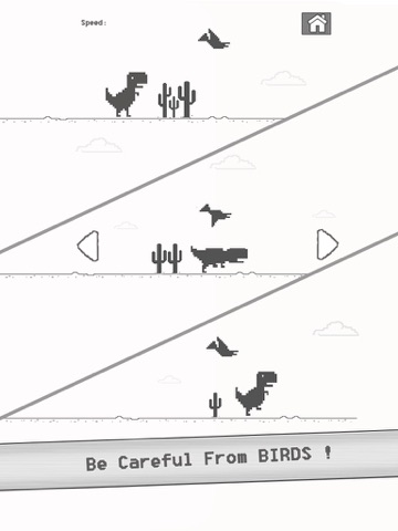 T- Rex Steve Endless Browser Game - Let the offline Dinosaur Run & jumpのおすすめ画像2