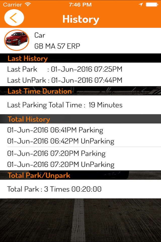 GPS Vehicle Parking screenshot 4