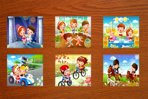 Sport and Dancing Jigsaw Puzzle Game for Kids and Toddler - Preschool Learning screenshot 3