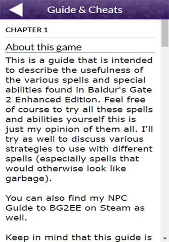 PRO - Baldur's Gate II: Enhanced Edition Game Version Guide screenshot 2
