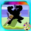 Coloring Game Hulk App Edition